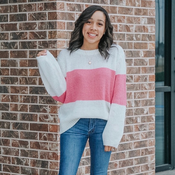 Color block sweater - Picture 1 of 3